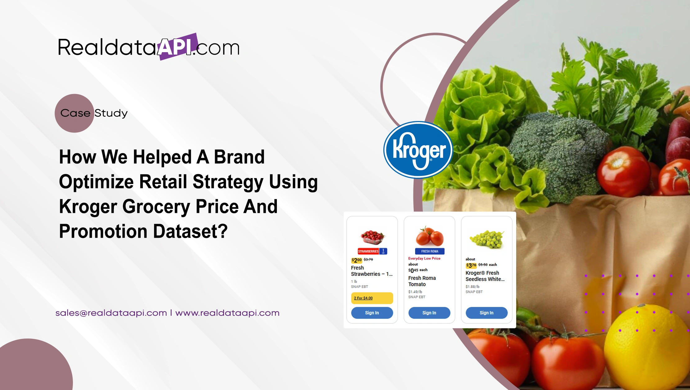 How We Helped A Brand Optimize Retail Strategy Using Kroger Grocery Price And Promotion Dataset?